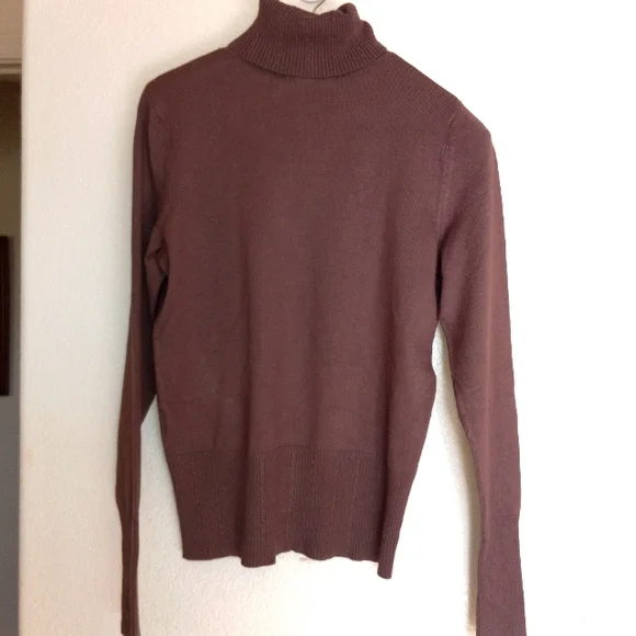 Merona Sweaters Womens Merona Sweater Turtleneck Brown Size
